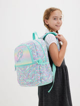🦄💫 Smiggle® Limitless Classic Attach Backpack – Glitter Unicorn Mint | Approx. 17.8L | 42cm | 3Y+ 🌟🎒