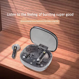 LY80 Wireless Bluetooth Earbuds | HiFi Stereo Sound, ENC Noise Cancellation, Fast Charging, IP7 Waterproof, Touch Control, Transparent Design with Mic