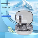 LY80 Wireless Bluetooth Earbuds | HiFi Stereo Sound, ENC Noise Cancellation, Fast Charging, IP7 Waterproof, Touch Control, Transparent Design with Mic