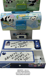 Stylish Password Lock Pencil Box for Kids – Multilayer Plastic Cartoon Pen Case (Unisex)