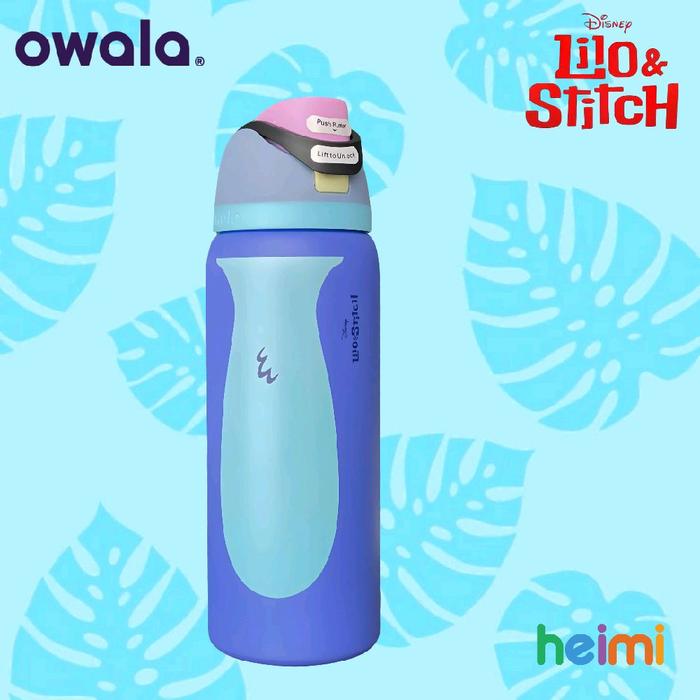 Owala Disney’s Lilo n Stitch Insulated Stainless Steel Water Bottle with Straw – 32oz (945mL) 🌟