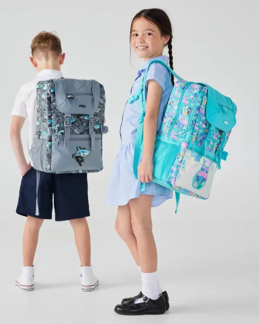 🦩 Smiggle Wild Side Flamingo Foldover Attach Backpack | Ages 3+
