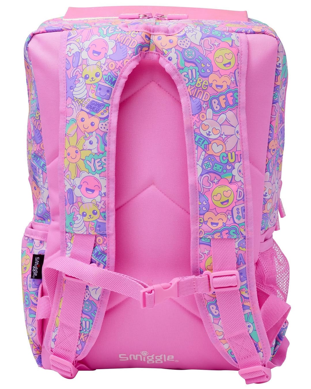 🌸 Smiggle Epic Adventures Foldover Attach Backpack – Flower Power Edition | Ages 3+