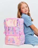 🌸 Smiggle Epic Adventures Foldover Attach Backpack – Flower Power Edition | Ages 3+