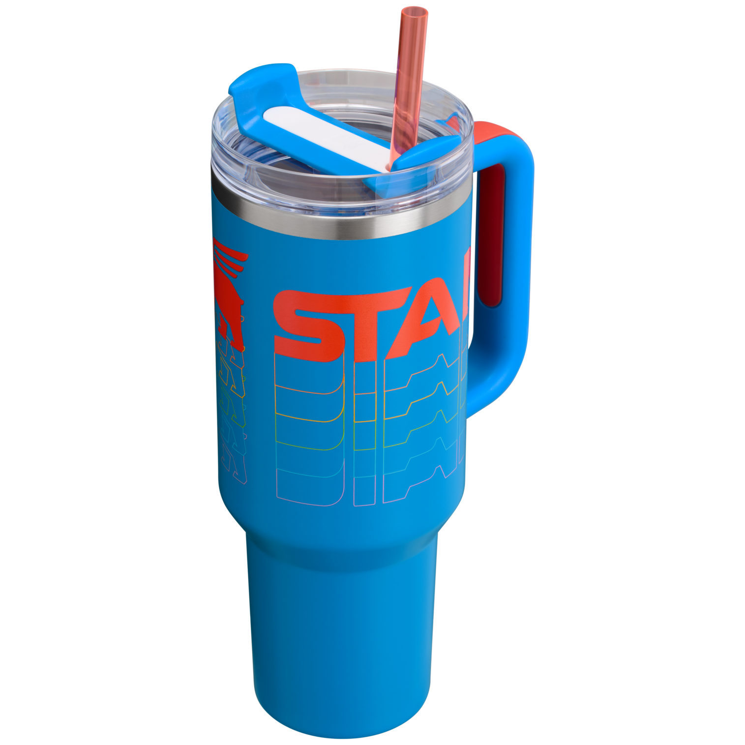 Stanley Reverb Quencher H2.0 FlowState™ Tumbler | 40 oz – Vivid Violet, Black, Frost, Azure