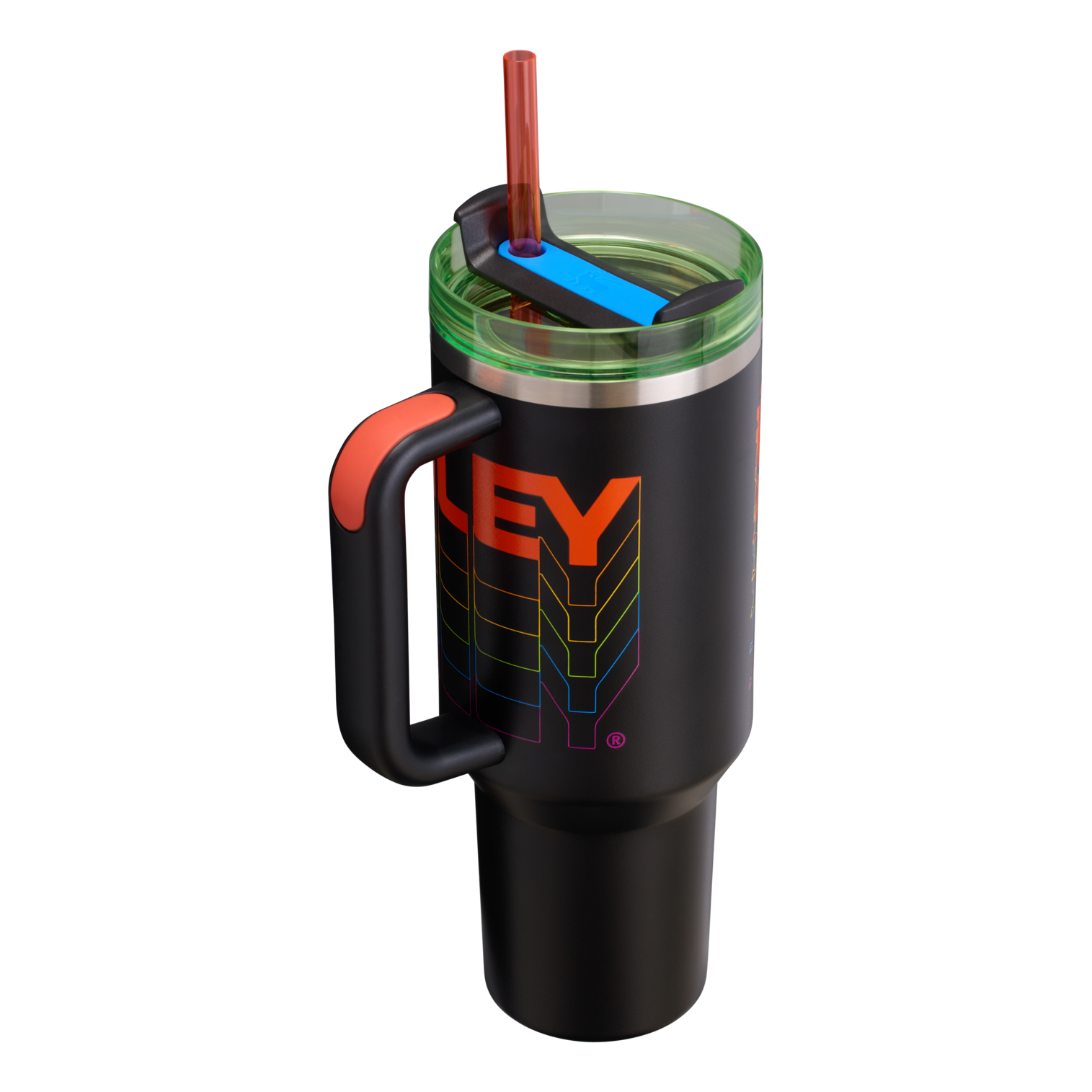 Stanley Reverb Quencher H2.0 FlowState™ Tumbler | 40 oz – Vivid Violet, Black, Frost, Azure