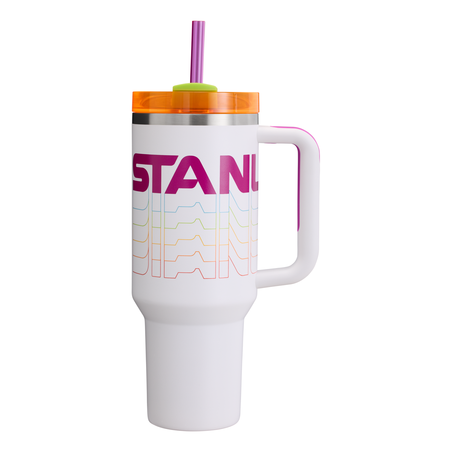 Stanley Reverb Quencher H2.0 FlowState™ Tumbler | 40 oz – Vivid Violet, Black, Frost, Azure