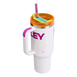 Stanley Reverb Quencher H2.0 FlowState™ Tumbler | 40 oz – Vivid Violet, Black, Frost, Azure
