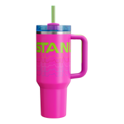 Stanley Reverb Quencher H2.0 FlowState™ Tumbler | 40 oz – Vivid Violet, Black, Frost, Azure