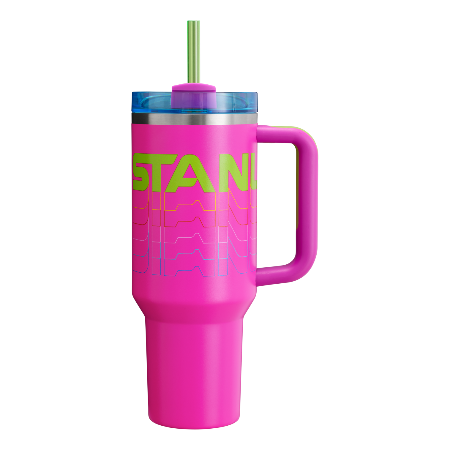 Stanley Reverb Quencher H2.0 FlowState™ Tumbler | 40 oz – Vivid Violet, Black, Frost, Azure