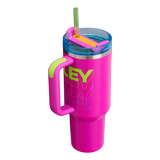 Stanley Reverb Quencher H2.0 FlowState™ Tumbler | 40 oz – Vivid Violet, Black, Frost, Azure
