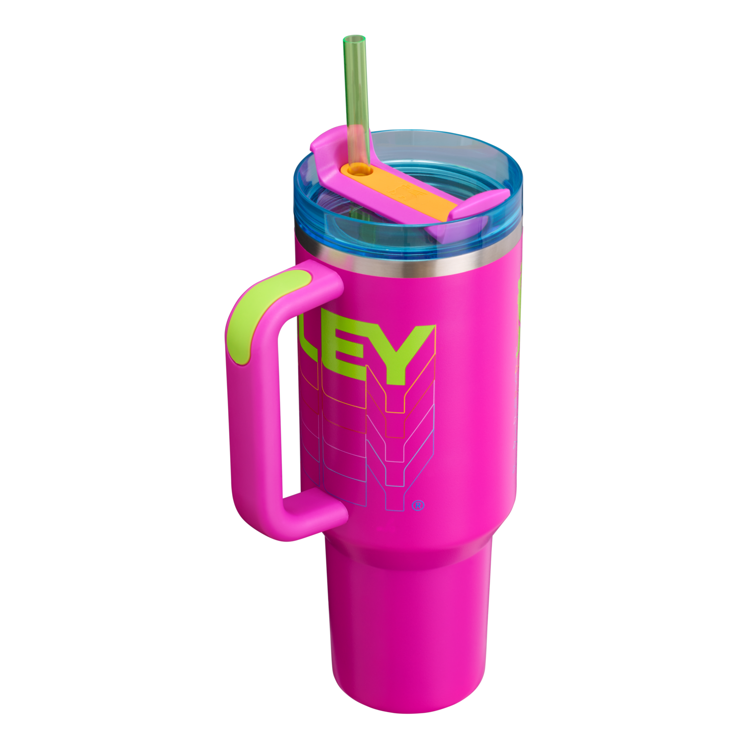 Stanley Reverb Quencher H2.0 FlowState™ Tumbler | 40 oz – Vivid Violet, Black, Frost, Azure