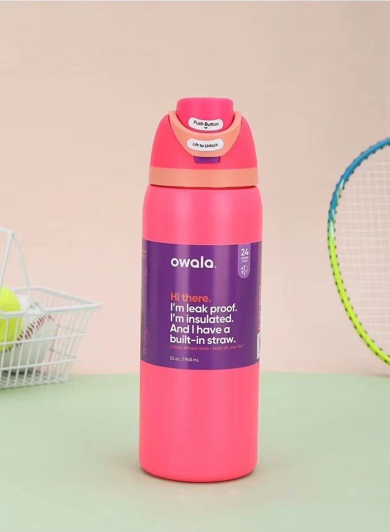 Owala Stainless Steel FreeSip 24 oz water bottle