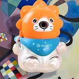 Cute Cartoon Lion-Shaped Pencil Sharpener – Manual Desktop Sharpener for Kids