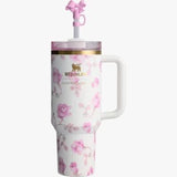 Stanley x LoveShackFancy | 40 OZ | Rosa Beaux Pink | Oversized Bow Signature Tumbler