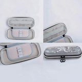 Space Travel Astronaut Pencil Case – Hard Shell Stationery Organizer for Kids & Students