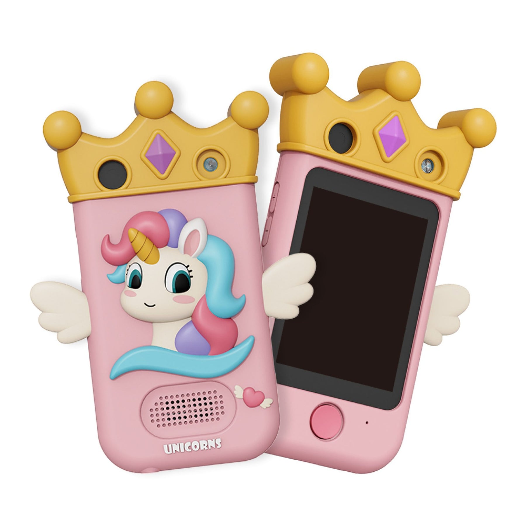 Kids Smartphone with 360° Rotating Camera – Cute Cat Design | Photo & Video Camera for Children