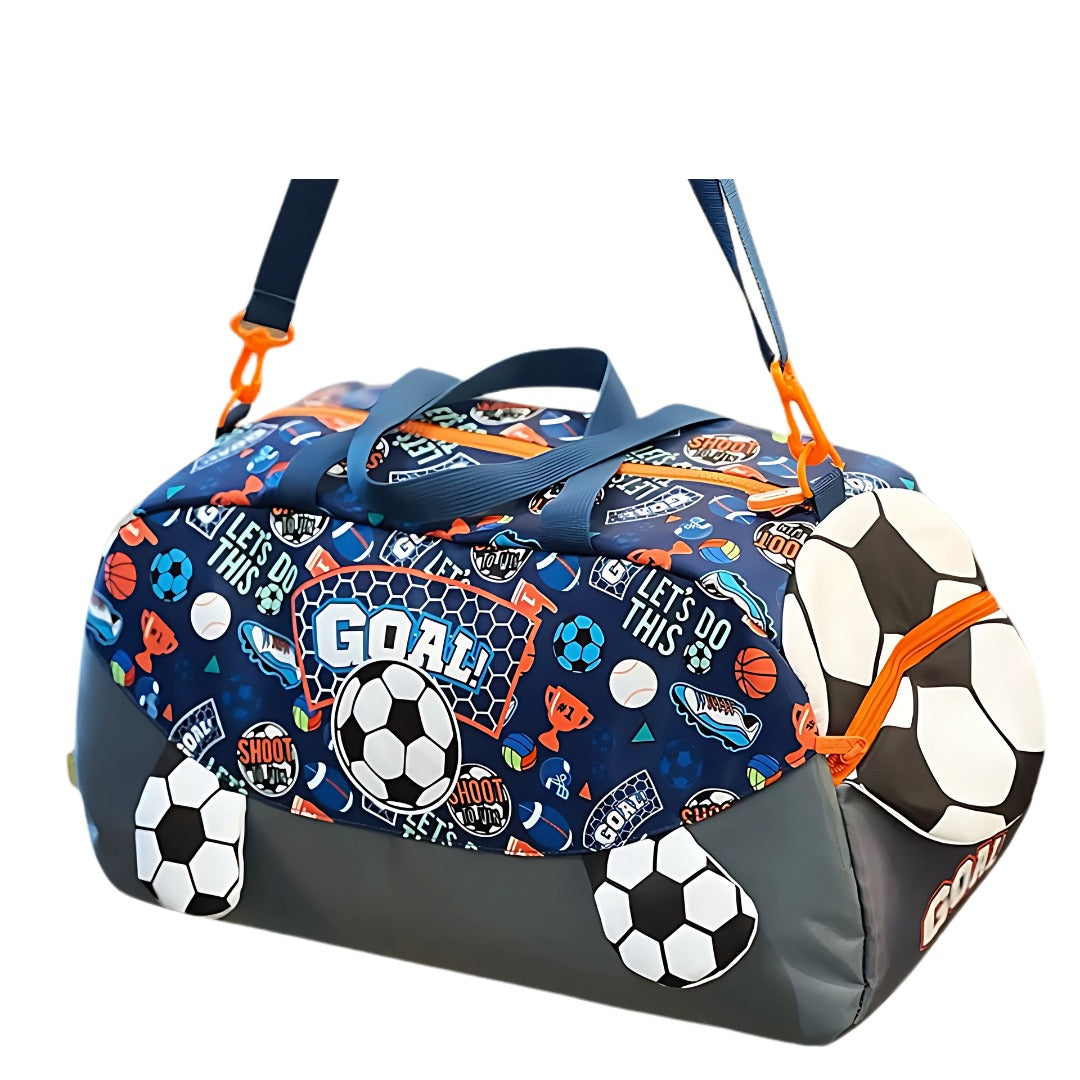 Kids Duffle Bag – Unicorn & Mermaid Design | Large Travel, Gym, and Sports Bag for Girls & Boys | Weekender Overnight Bag for Kids & Teenagers