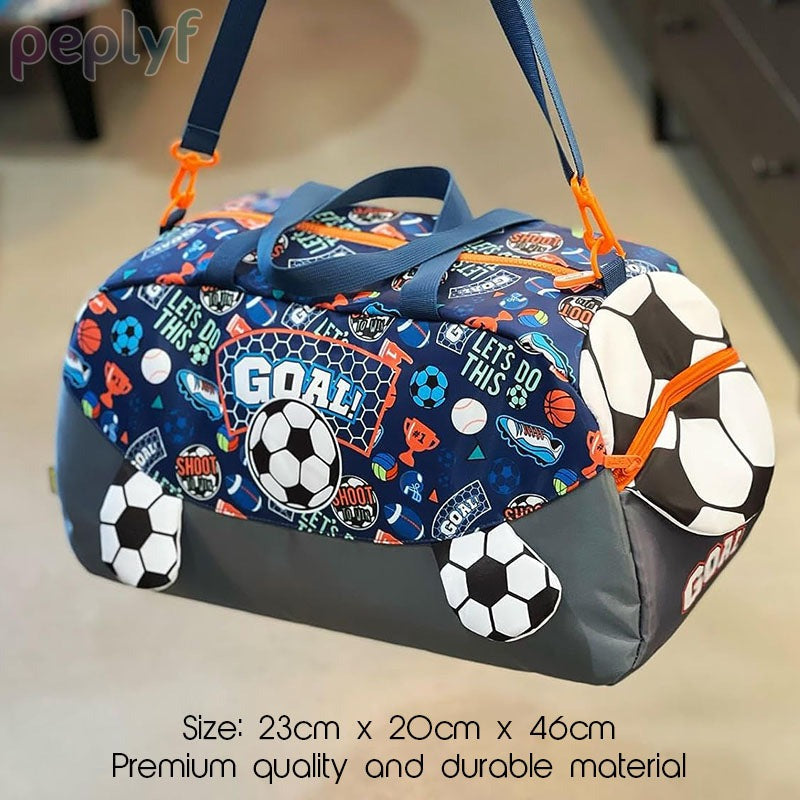 Kids Duffle Bag – Unicorn & Mermaid Design | Large Travel, Gym, and Sports Bag for Girls & Boys | Weekender Overnight Bag for Kids & Teenagers