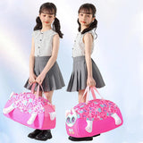 Kids Duffle Bag – Unicorn & Mermaid Design | Large Travel, Gym, and Sports Bag for Girls & Boys | Weekender Overnight Bag for Kids & Teenagers