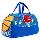 Kids Duffle Bag – Unicorn & Mermaid Design | Large Travel, Gym, and Sports Bag for Girls & Boys | Weekender Overnight Bag for Kids & Teenagers