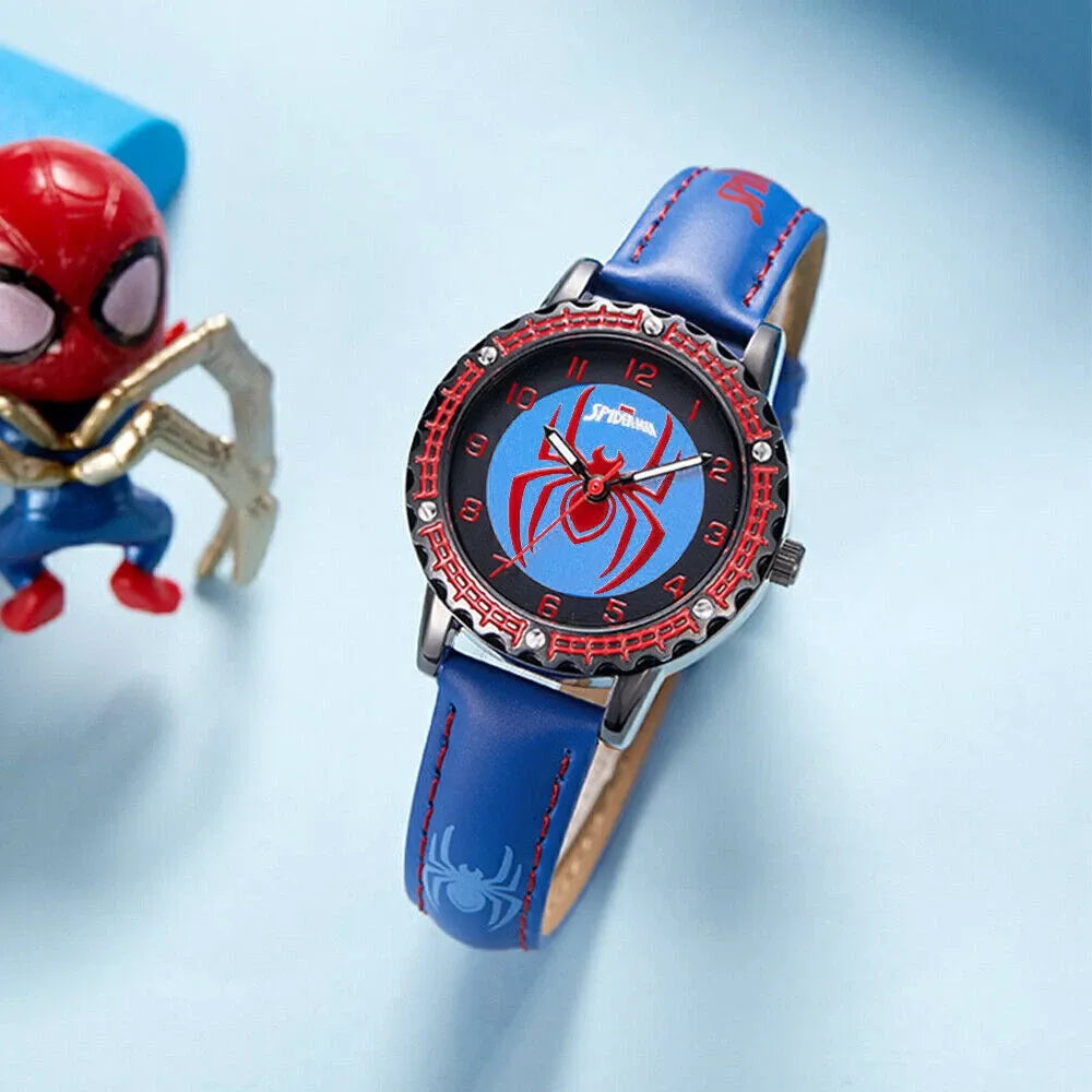Spiderman Kids Watch ✧ Boys Girls Electronic Wrist Watches ✧ Cartoon Birthday Gift