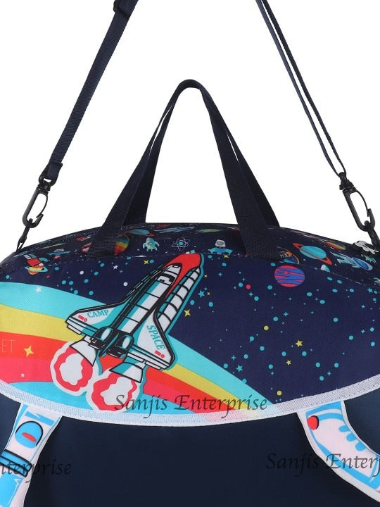 Kids Duffle Bag – Unicorn & Mermaid Design | Large Travel, Gym, and Sports Bag for Girls & Boys | Weekender Overnight Bag for Kids & Teenagers