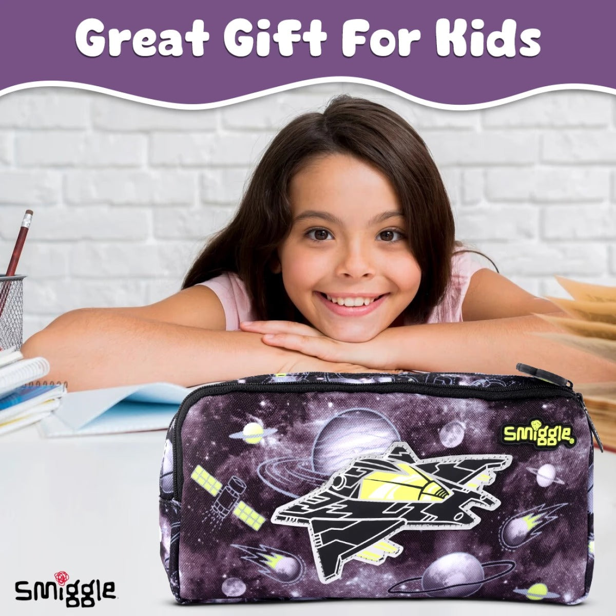 Smiggle Pencil Case Pouch For Kids