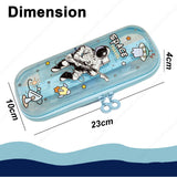 Space Travel Astronaut Pencil Case – Hard Shell Stationery Organizer for Kids & Students