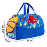 Kids Duffle Bag – Unicorn & Mermaid Design | Large Travel, Gym, and Sports Bag for Girls & Boys | Weekender Overnight Bag for Kids & Teenagers