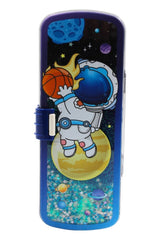 "Cute Glitter Lock Pencil Cases – Unicorn, Princess & Astronaut Designs"