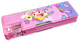 Multifunctional Magnetic Pencil Box with Sharpener for Kids – Space, Dinosaur & Unicorn Designs
