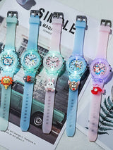 Printed Dial & Straps Scratch Resistant Analogue Watch LED Unicorn