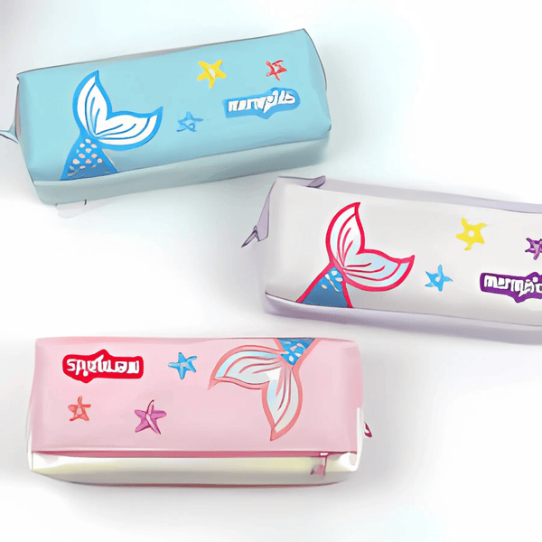 Mermaid Pencil Pouch for Girls – Cute & Stylish School Stationery Organizer