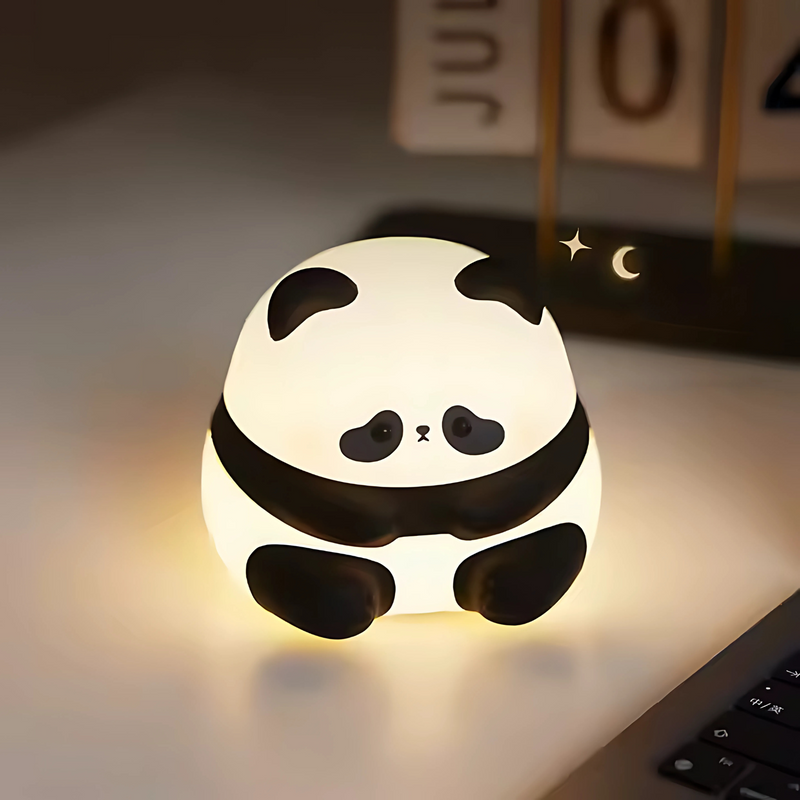 Cute Silicone Rechargeable Lamp for Kids Room