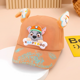 Happy Dog Themed Cap with Adjustable Snap Back & Doggy Ears