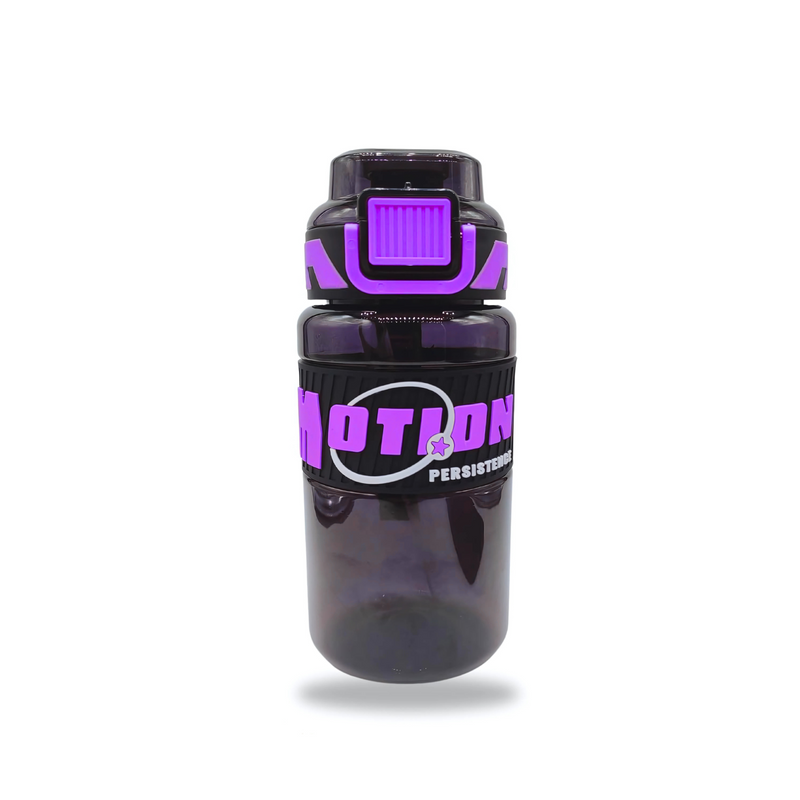 800ml Water Bottle with Straw, Push Lock Lid & Adjustable Strap