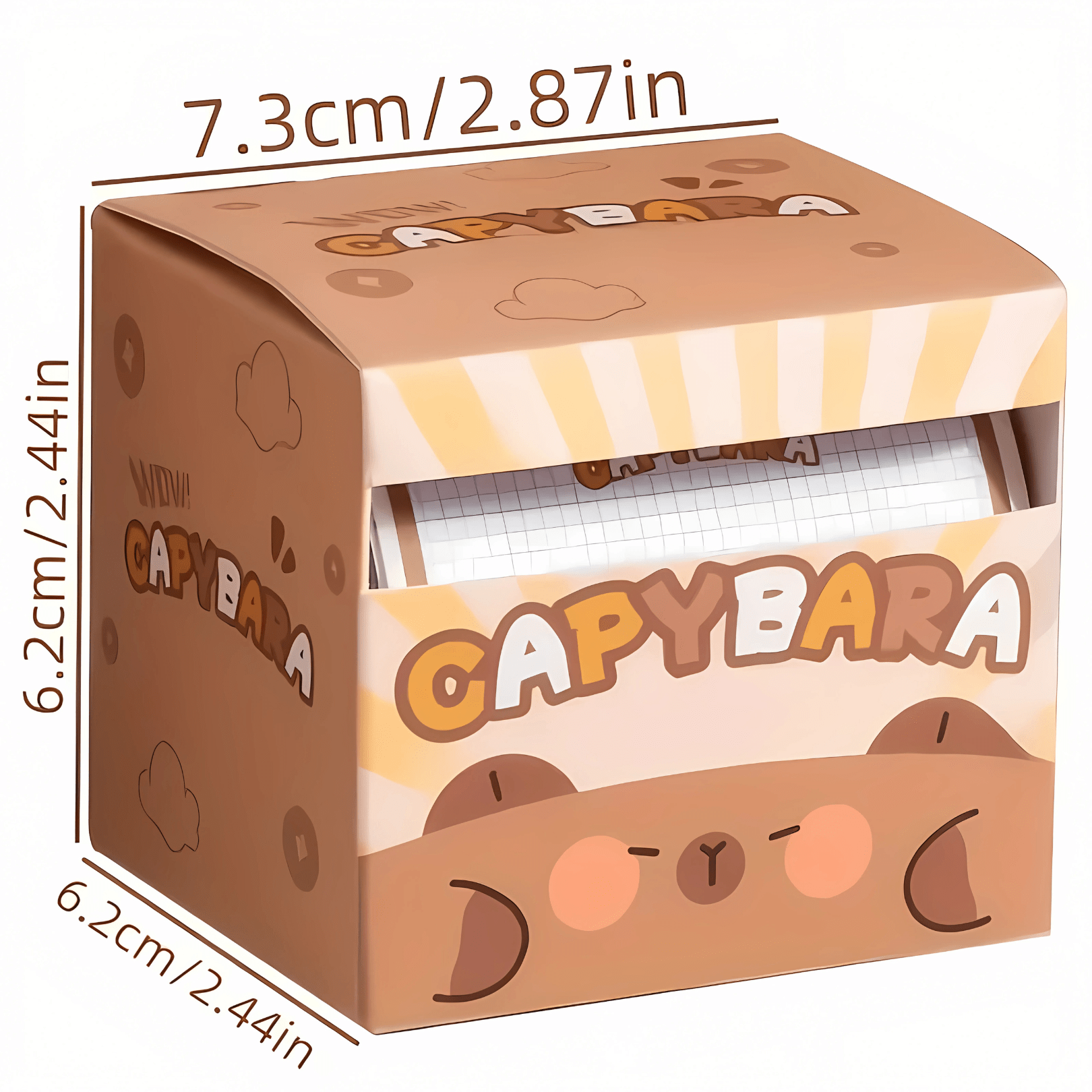 Self Adhesive & Easy-Tear Bear Theme Sticky Notes – 256 Pcs Sticky Notes