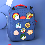 Water Resistant Stylish Durable School Bag with DIY Patches