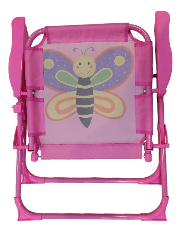 Kids Folding Chair with Cartoon Print – Lightweight & Portable Chair for Toddlers | Multipurpose Study, Feeding & Play Chair for Boys & Girls (Multiple Colors & Designs)