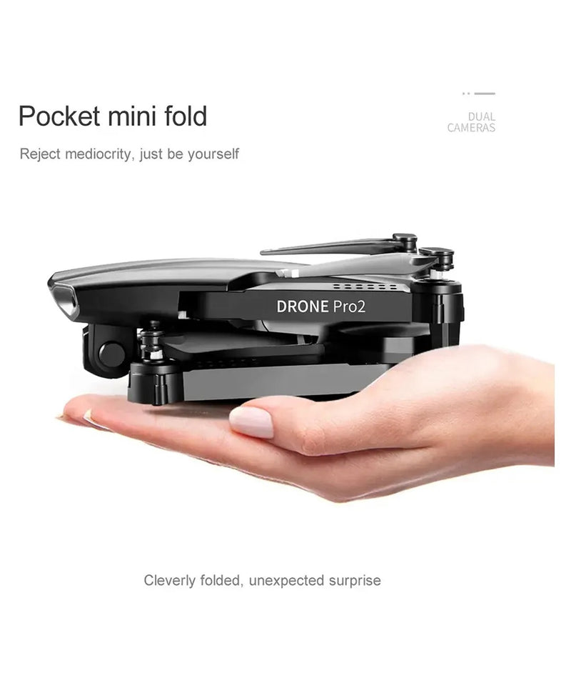 Foldable Remote Control Drone for Kids with Wide-Angle Camera 🚀📷