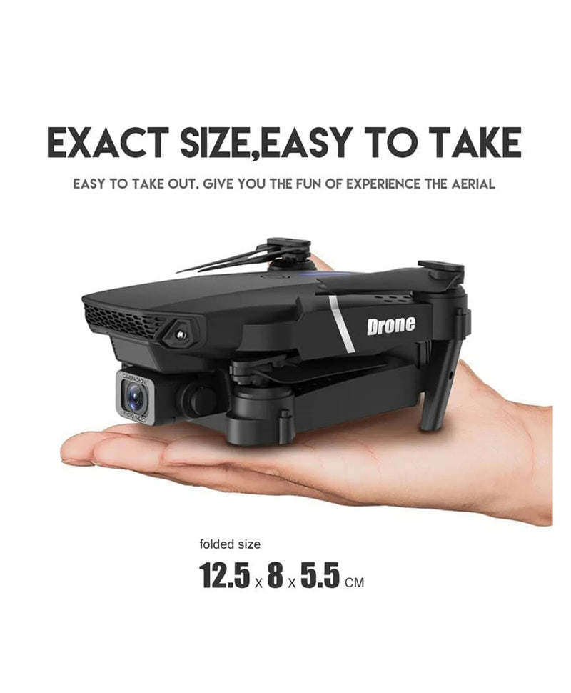 Foldable Remote Control Drone for Kids with Wide-Angle Camera 🚀📷