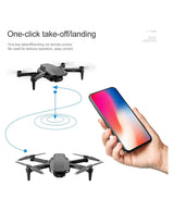 Foldable Remote Control Drone for Kids with Wide-Angle Camera 🚀📷