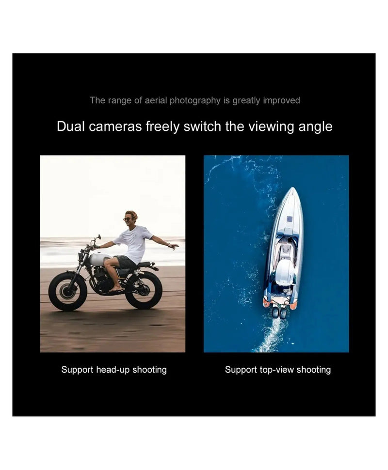 Foldable Remote Control Drone for Kids with Wide-Angle Camera 🚀📷