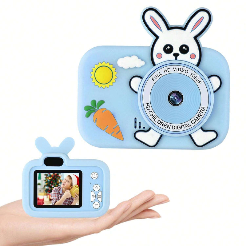 Mini Digital Kids Camera for Girls-Rabbit & Panda Cover