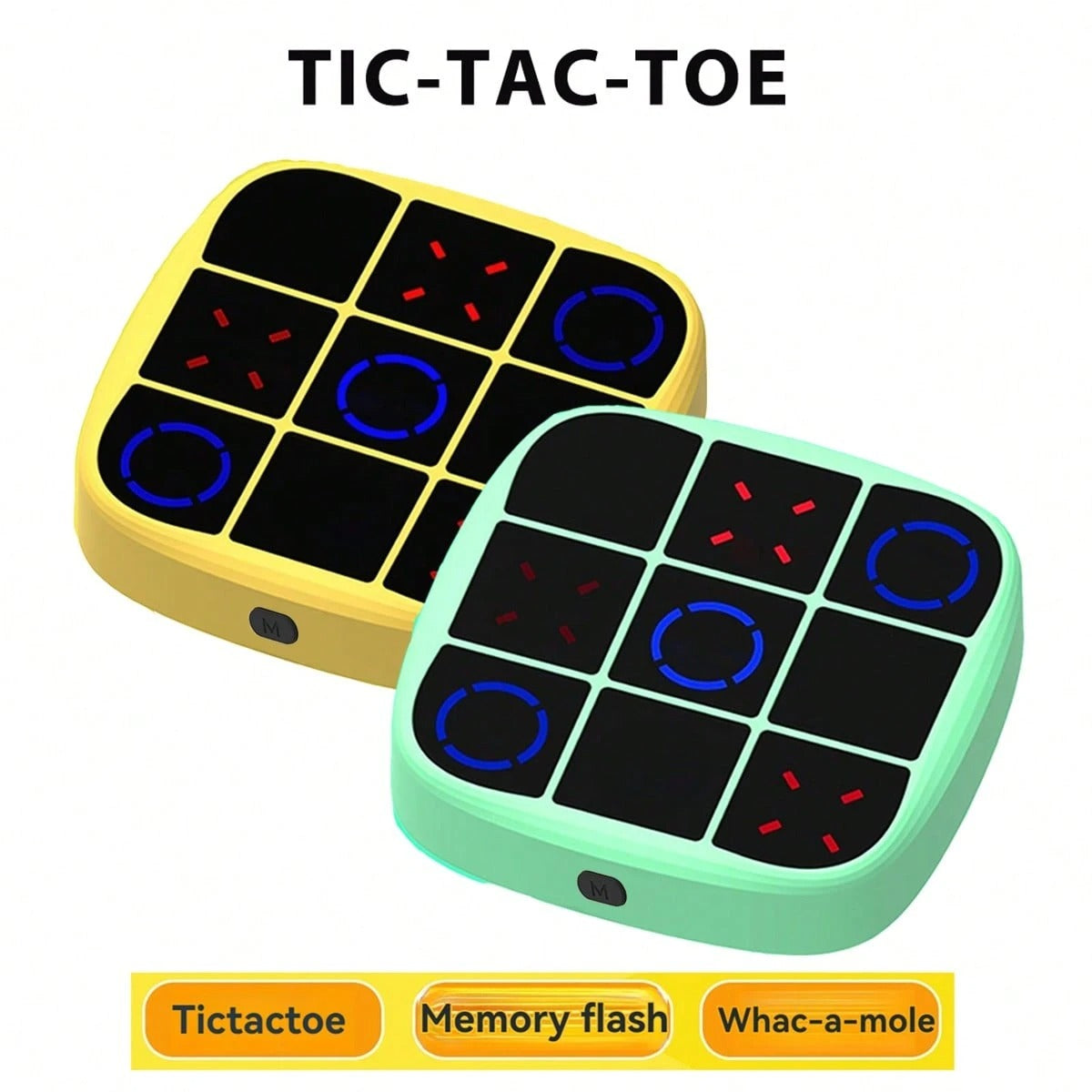 🎮 4-in-1 Electronic Tic Tac Toe Bolt Game – Portable Handheld Puzzle Console 🎉