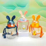 Rabbit Ear Design Kids Water Bottle - 450ml