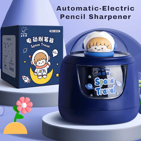 Automatic Space themed Pencil Sharpener for Kids