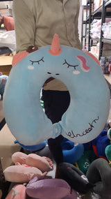 Cute & Comfy Cartoon Neck Pillows for Travel | U-Shaped Pillow Collection
