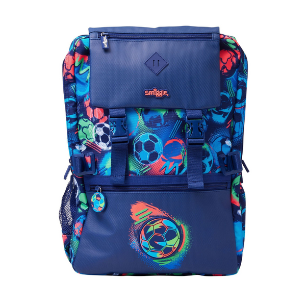 Smiggle Wild Side Foldover Backpack – Where Bold Adventures Begin! 🌈 | 22L